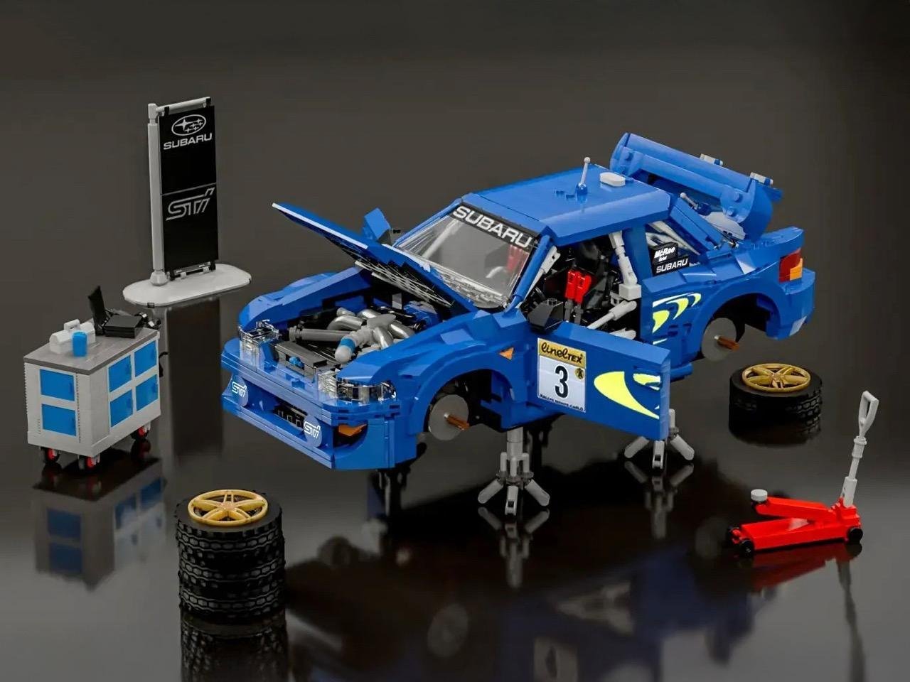 McRaejev Subaru korak bližje uradnemu kompletu lego McRaejev Subaru korak bližje uradnemu kompletu lego
